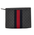 GG Supreme Web Clutch, back view
